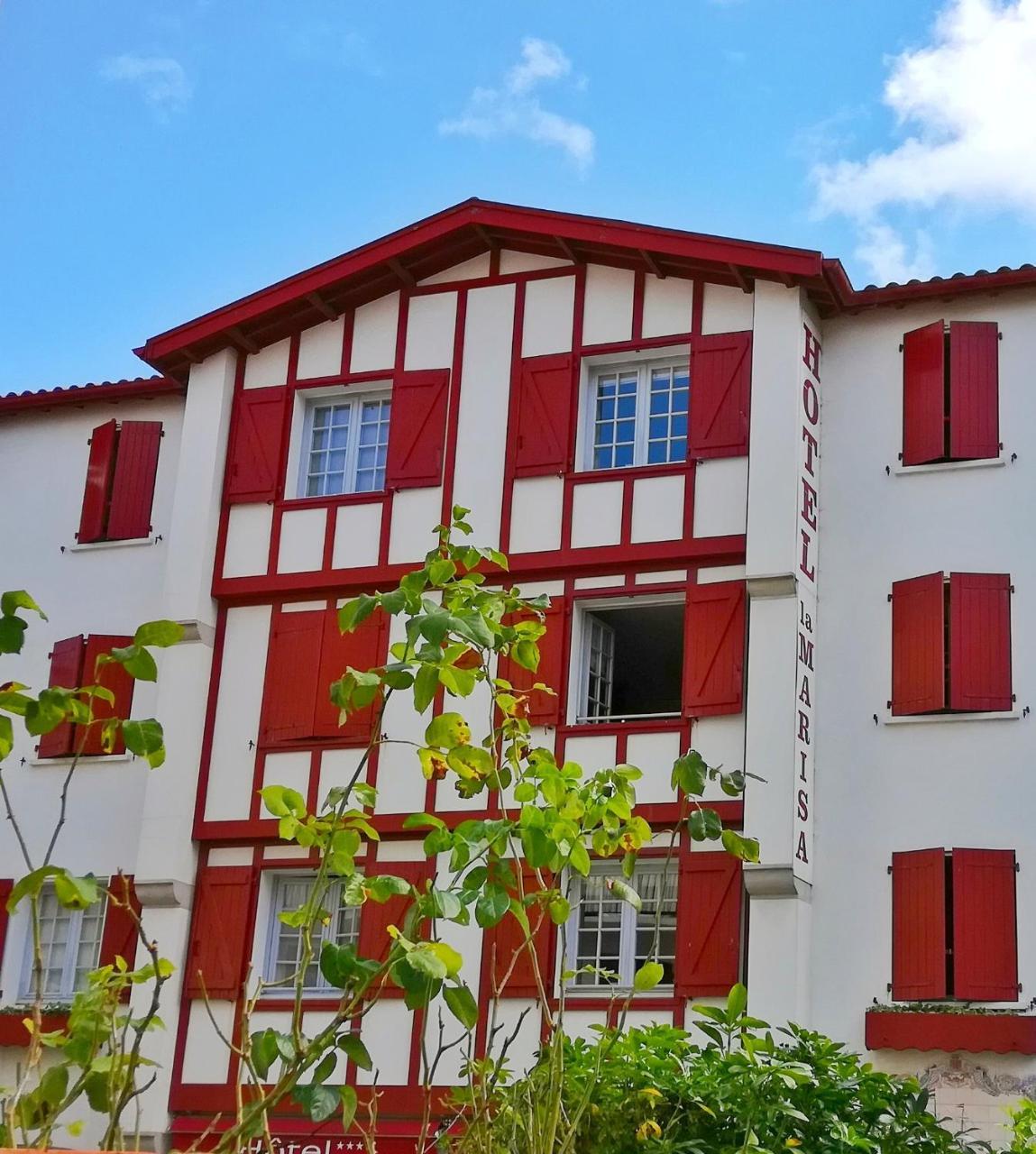 Hotel La Marisa Grande Plage Saint-Jean-de-Luz Dış mekan fotoğraf