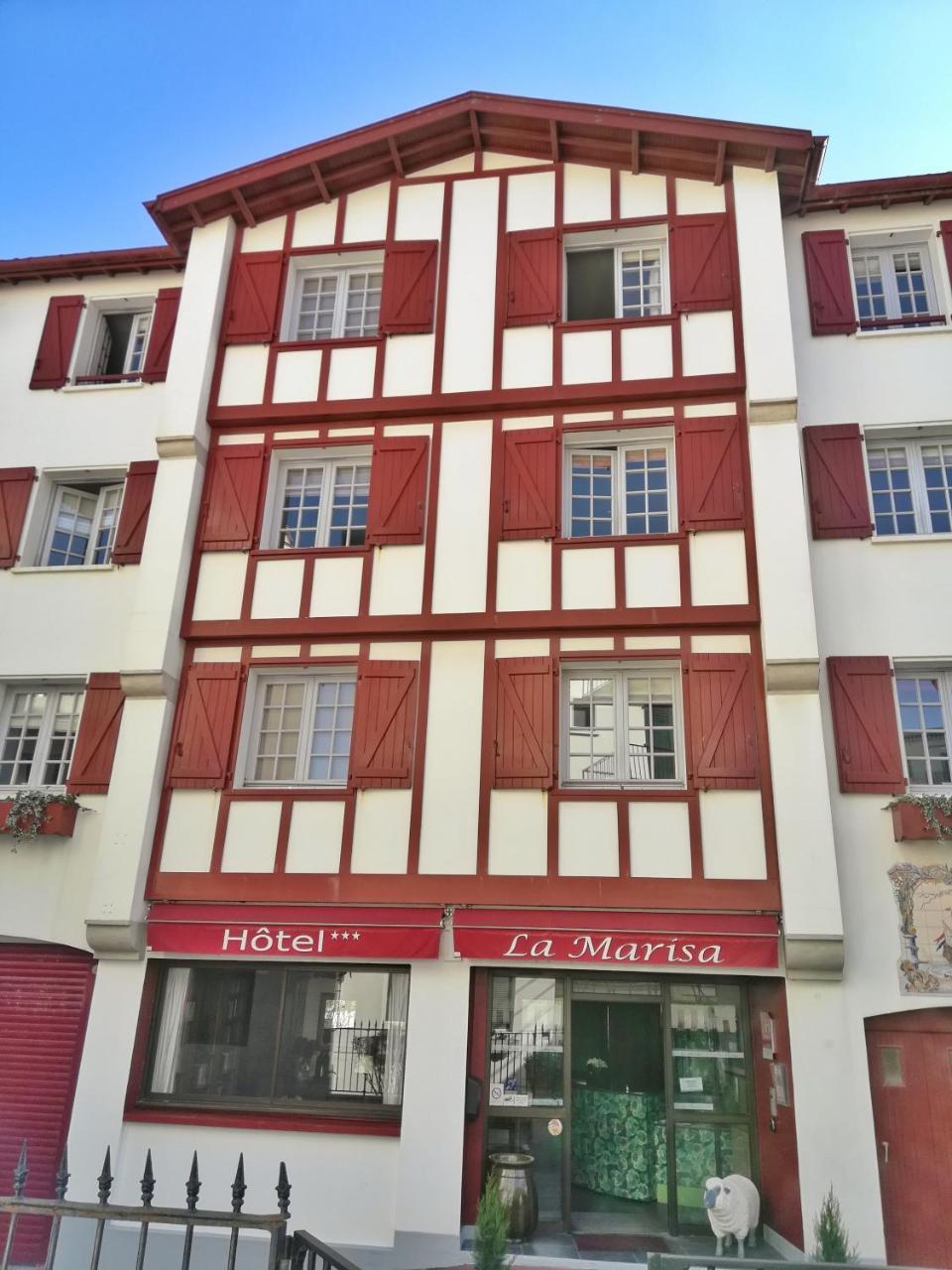 Hotel La Marisa Grande Plage Saint-Jean-de-Luz Dış mekan fotoğraf